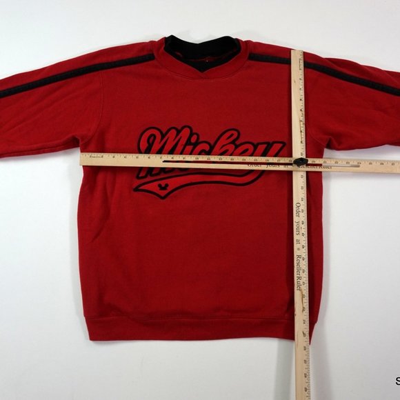 Vintage Mickey & Co Sweatshirt Spellout Script - Picture 5 of 8